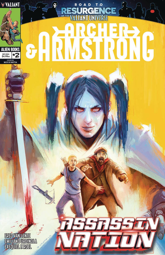 ARCHER & ARMSTRONG ASSASSIN NATION #2 (OF 2) CVR A DI MATTIA