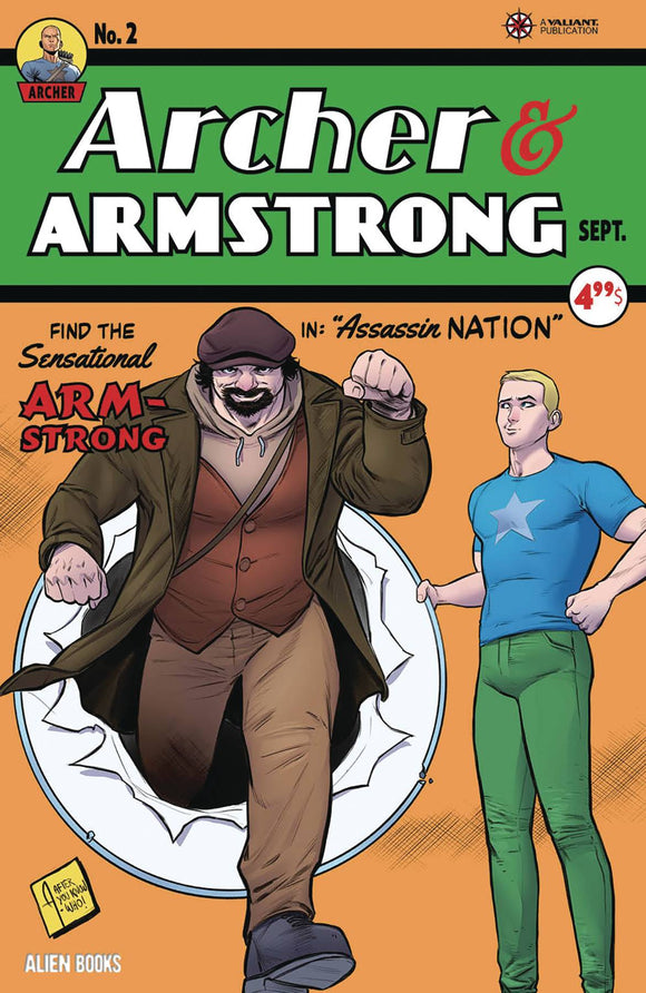 ARCHER & ARMSTRONG ASSASSIN NATION #2 (OF 2) CVR B PONCE