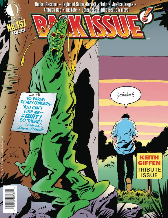 BACK ISSUE #157 KEITH GIFFEN TRIBUTE ISSUE (C: 0-1-2)