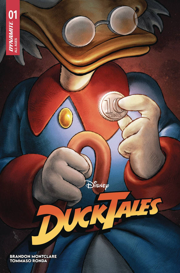 DUCKTALES #1 CVR K 10 COPY INCV QUAH FOIL