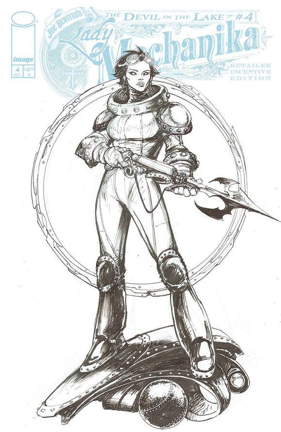 LADY MECHANIKA DEVIL IN THE LAKE #4 (OF 4) CVR C 10 COPY INC (Restock sale)