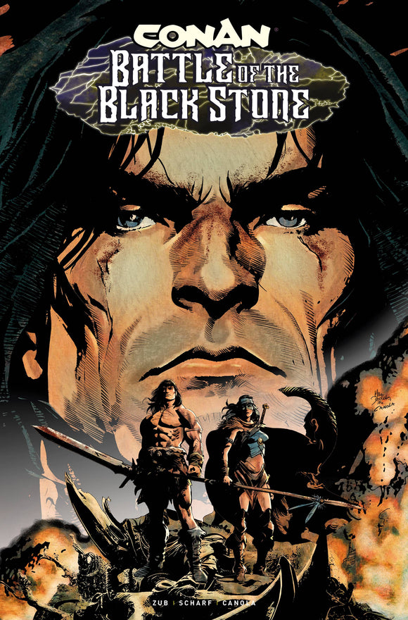 CONAN BARBARIAN BATTLE BLACK STONE #4 (OF 4) CVR C DEODATO