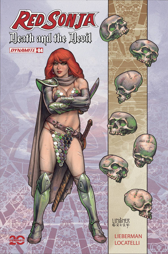 RED SONJA DEATH AND THE DEVIL #4 CVR A LINSNER