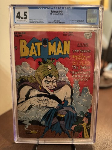 batman #49 cgc 4.5