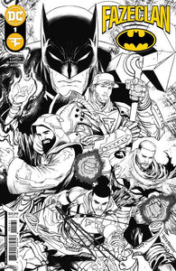 BATMAN FAZE CLAN #1 (ONE SHOT) CVR F INC 1:25  TYLER KIRKHAM BLACK & WHITE VAR