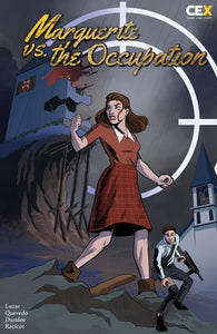 MARGUERITE VS THE OCCUPATION #1 (ONE SHOT) CVR A KASEY QUEVEDO