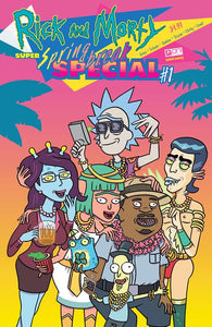 RICK AND MORTY SUPER SPRING BREAK SPECIAL #1 CVR A DEAN RANKINE (MR)