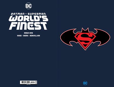 BATMAN SUPERMAN WORLDS FINEST #26 CVR E LOGO FOIL VAR