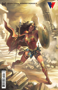 SENSATIONAL WONDER WOMAN #4 CVR B MEGHAN HETRICK CARD STOCK VAR