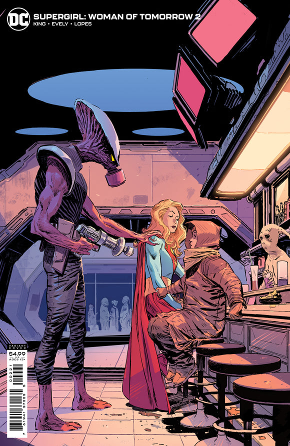 SUPERGIRL WOMAN OF TOMORROW #2 (OF 8) CVR B LEE WEEKS VAR