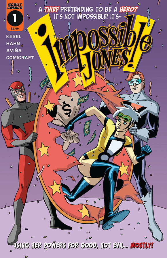 IMPOSSIBLE JONES #1 (OF 4) CVR A DAVID HAHN/KARL KESEL