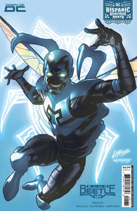 BLUE BEETLE #1 CVR D PABLO VILLALOBOS HISPANIC HERITAGE MONTH CARD STOCK VAR