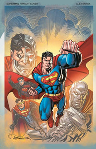 SUPERMAN #6 CVR G INC 1:25 ALEX SAVIUK CARD STOCK VAR