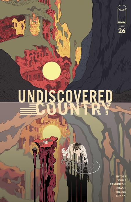 UNDISCOVERED COUNTRY #26 CVR B TRADD MOORE VAR