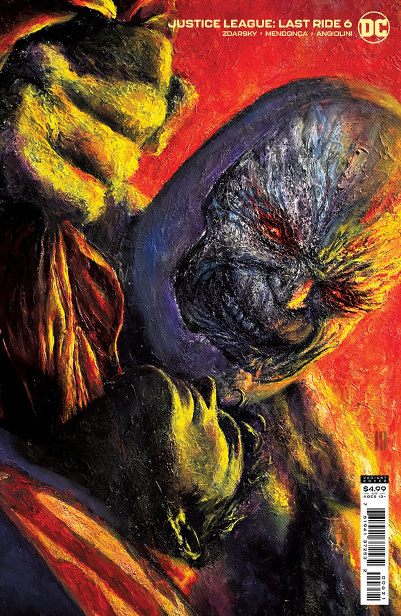 JUSTICE LEAGUE LAST RIDE #6 (OF 7) CVR B MICHAEL CHOI CARD STOCK VAR