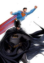 BATMAN SUPERMAN WORLDS FINEST #8 CVR B TAURIN CLARKE CARD STOCK VAR