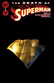 DEATH OF SUPERMAN 30TH ANNIVERSARY SPECIAL #1 (ONE-SHOT) CVR E FRANCESCO MATTINA DOOMSDAY DIE-CUT VAR