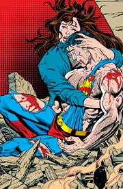 SUPERMAN #75 SPECIAL EDITION CVR B INC 1:25 DAN JURGENS FOIL CARDSTOCK VAR