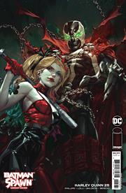 HARLEY QUINN #25 CVR F KAEL NGU DC SPAWN CARD STOCK VAR