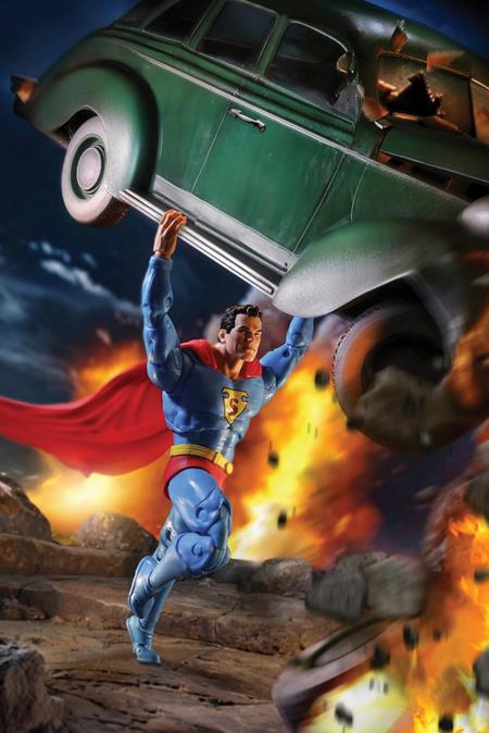 SUPERMAN 78 THE METAL CURTAIN #1 (OF 6) CVR C ACTION COMICS SUPERMAN MCFARLANE TOYS ACTION FIGURE CARD STOCK VAR