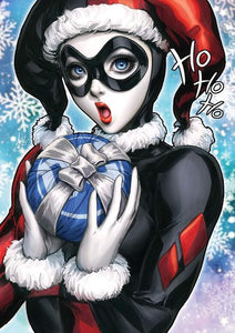 HARLEY QUINN #34 CVR C STANLEY ARTGERM LAU DC HOLIDAY CARD SPECIAL EDITION VAR