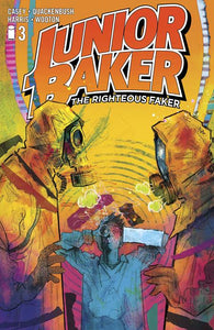 JUNIOR BAKER THE RIGHTEOUS FAKER #3 (OF 5) CVR A RYAN QUACKENBUSH CARDSTOCK