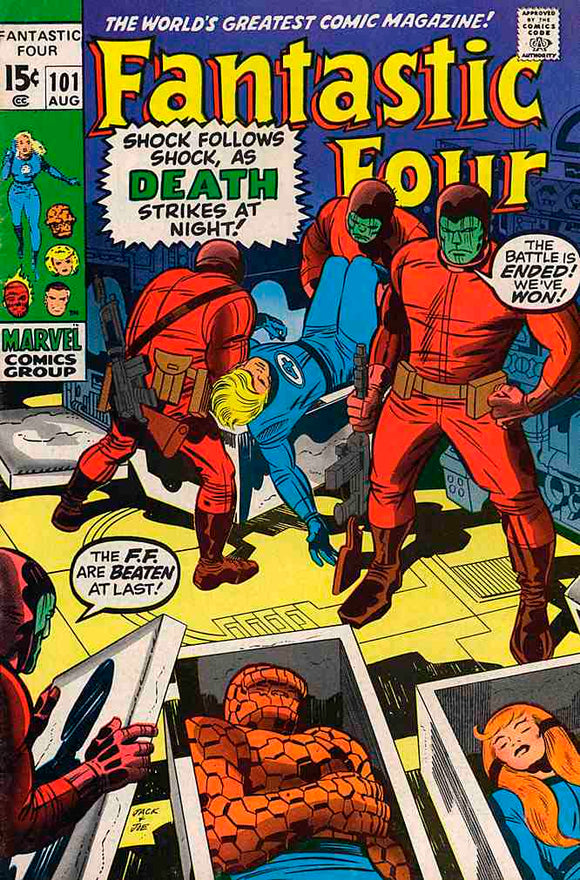 Fantastic Four 1961  #101