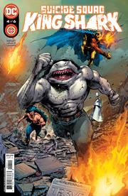 SUICIDE SQUAD KING SHARK #4 (OF 6) CVR A TREVOR HAIRSINE