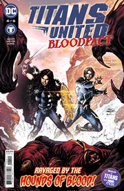 TITANS UNITED BLOODPACT #4 (OF 6) CVR A EDDY BARROWS