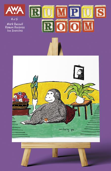 RUMPUS ROOM #4 (OF 5) CVR C MARK RUSSELL VAR (MR)