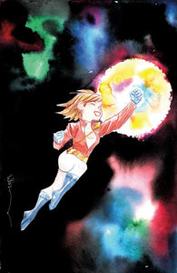 POWER GIRL #4 CVR B DUSTIN NGUYEN CARD STOCK VAR