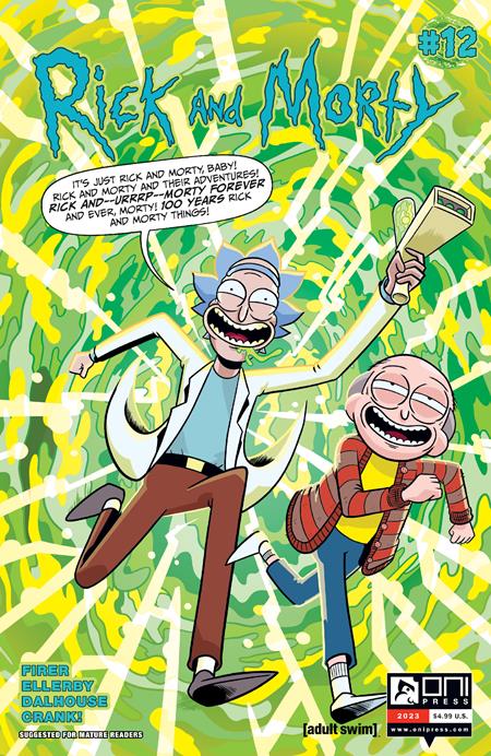 RICK AND MORTY #12 CVR A MARC ELLERBY (MR)