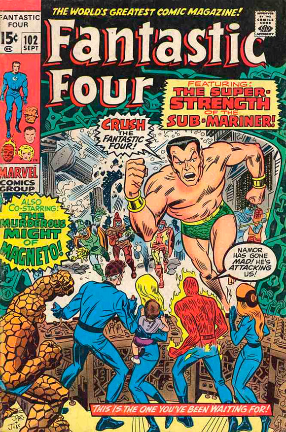 Fantastic Four 1961  #102