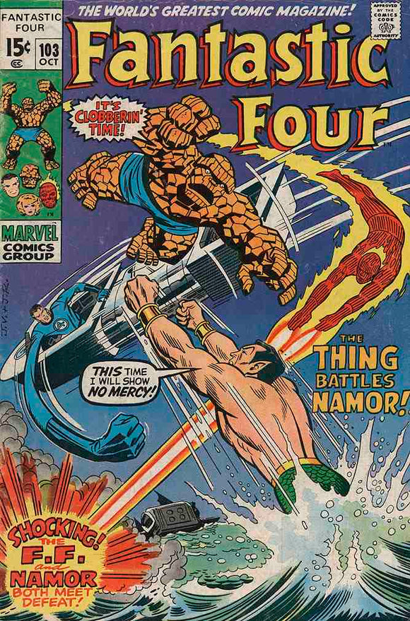 Fantastic Four 1961  #103 .