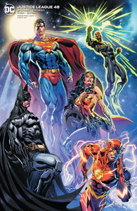 JUSTICE LEAGUE #48 CVR B CLAUDIO CASTELLINI VAR