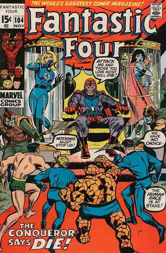 Fantastic Four 1961  #104 ..