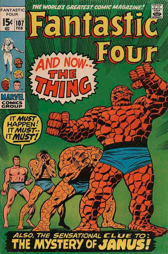 Fantastic Four 1961  #107 ..