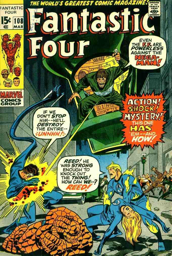 Fantastic Four 1961  #108