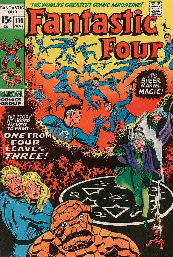 Fantastic Four 1961  #110 .