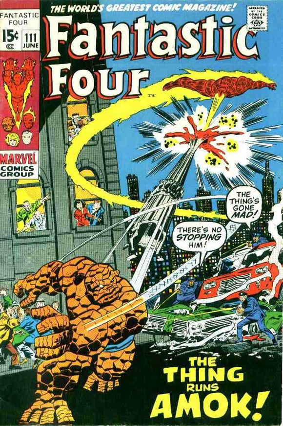 Fantastic Four 1961  #111 …