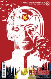 JUSTICE LEAGUE INCARNATE #3 (OF 5) CVR C JORGE FORNES PEACEMAKER CARD STOCK VAR