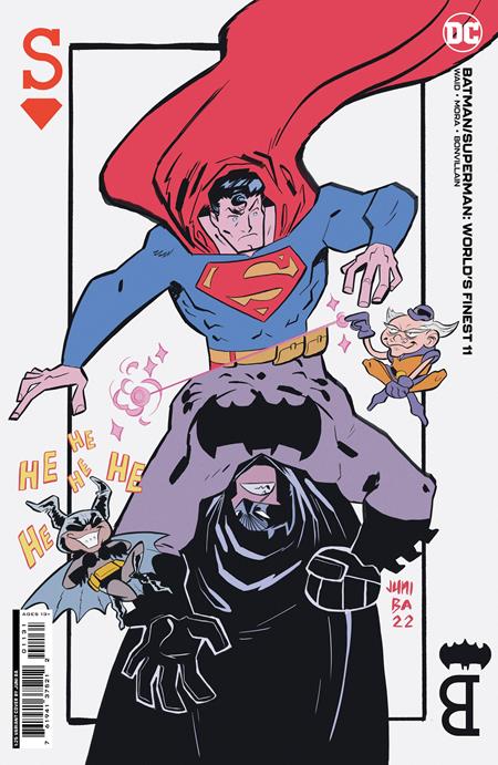 BATMAN SUPERMAN WORLDS FINEST #11 CVR E INC 1:25 JUNI BA CARD STOCK VAR