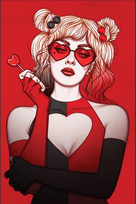 HARLEY QUINN #36 CVR B JENNY FRISON CARD STOCK VAR