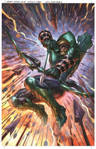 GREEN ARROW #8 (OF 12) CVR B ALAN QUAH CARD STOCK VAR