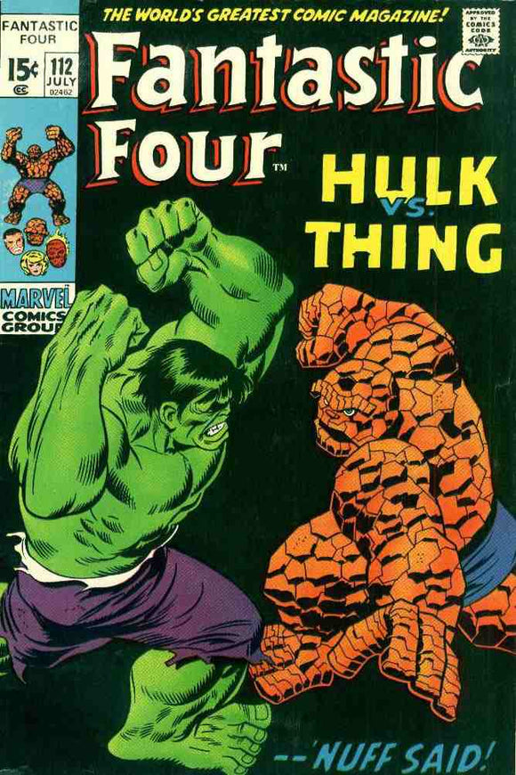 Fantastic Four 1961  #112