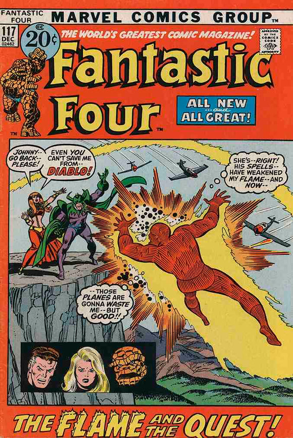 Fantastic Four 1961  #117 .