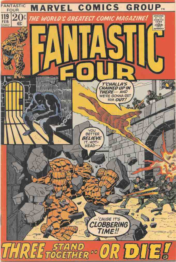 Fantastic Four 1961  #119 .