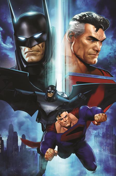 BATMAN SUPERMAN WORLDS FINEST #24 CVR B DAVE WILKINS CARD STOCK VAR