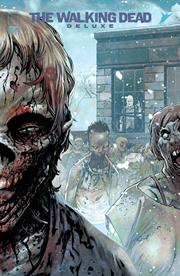 WALKING DEAD DELUXE #82 CVR C SANTOLOUCO CONNECTING VAR (MR)