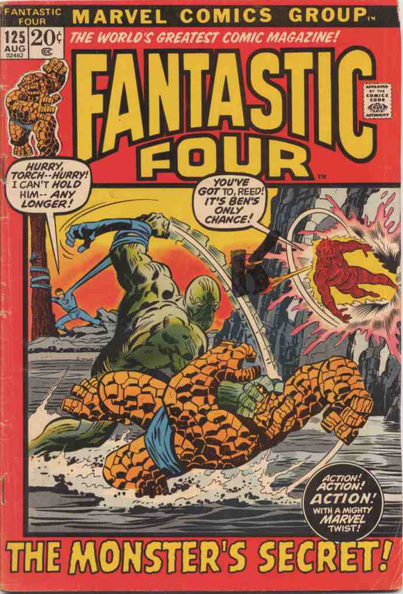 Fantastic Four 1961  #125 .